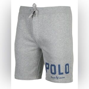 Polo Ralph Lauren Gray Lounge Sweat Shorts Classic Fit Size Large